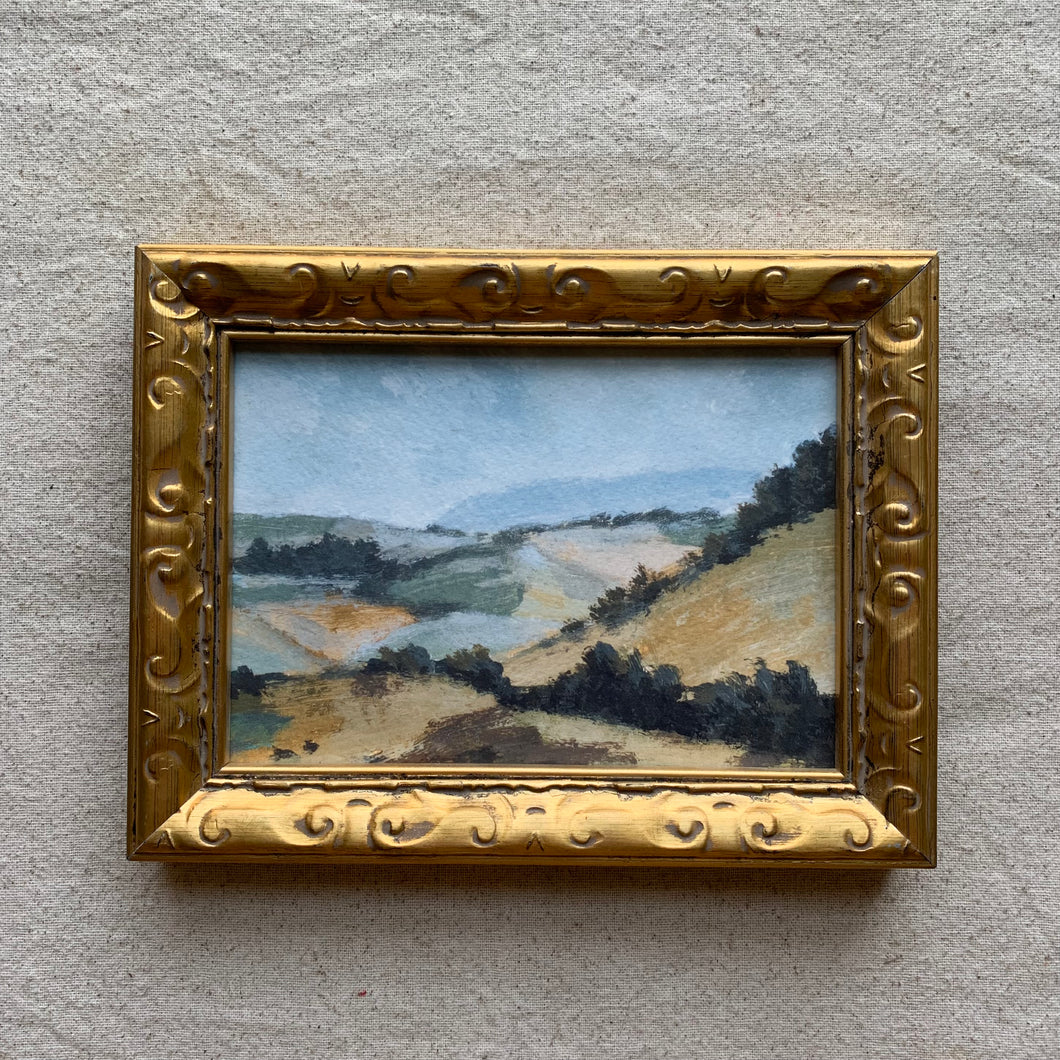 Framed Print of “Dusk, the Valley View”