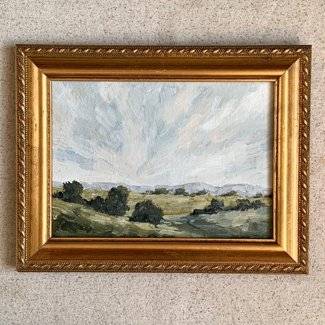 Summer Fields No. 6 Original Framed Landscape Painting
